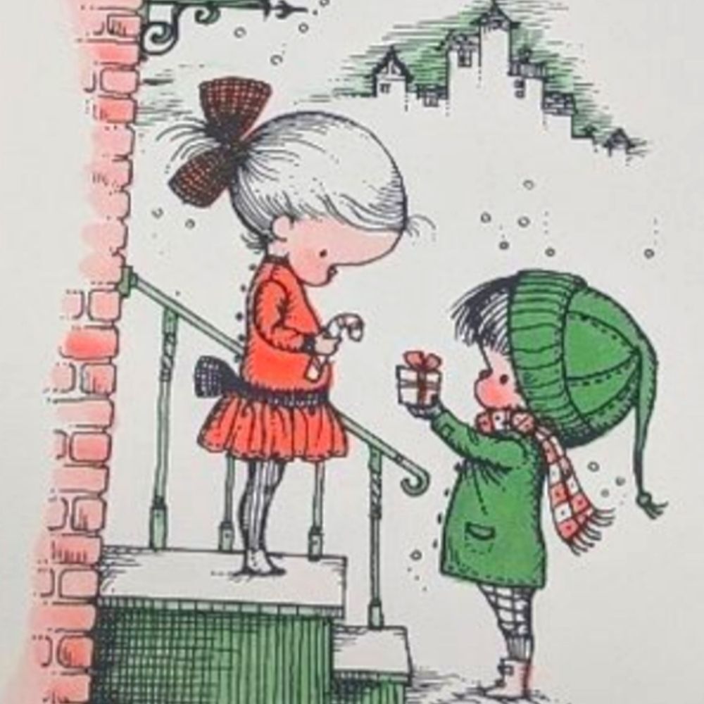 VINTAGE JOAN WALSH ANGLUND Set of 6 Color Prints